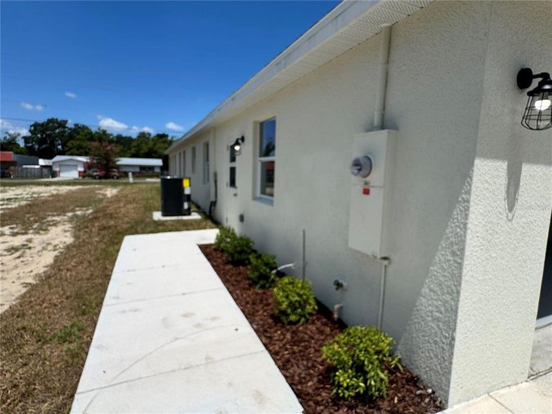 Exterior details and patio area of a home in , Zephyrhills (Image 35). Exterior details and patio area of a home in , Zephyrhills (Image 35).