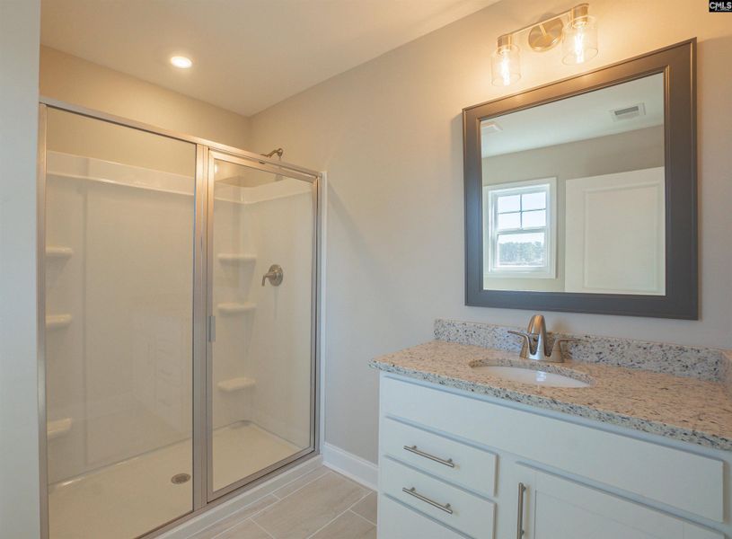 Furnished interior view inside a new home in The Cove, Sumter (Image 19).