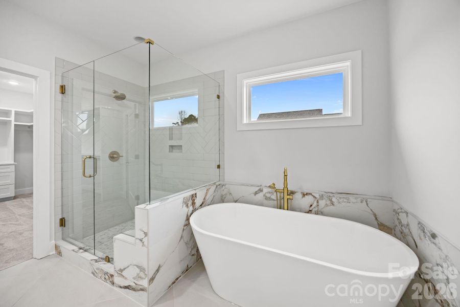 Furnished interior view inside a new home in , Statesville (Image 12).