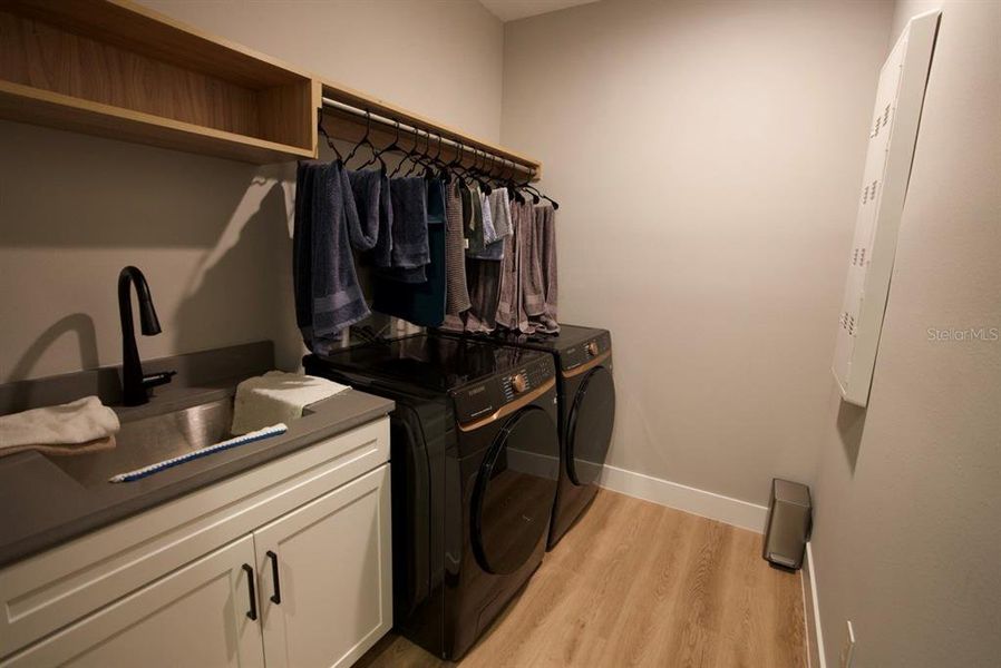 Furnished interior view inside a new home in Bella Collina, Montverde (Image 31).