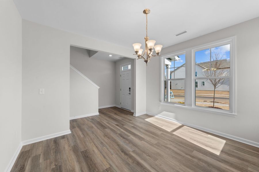 Spacious, unfurnished interior of a new home in Neill's Pointe, Angier (Image 25).