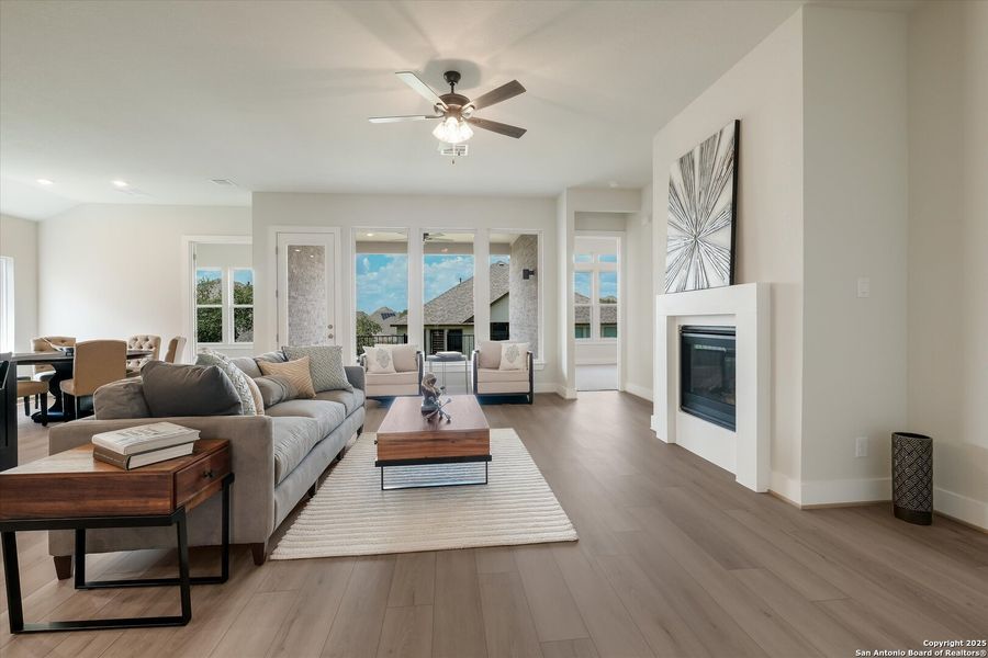 Furnished interior view inside a new home in Esperanza, Boerne (Image 13).