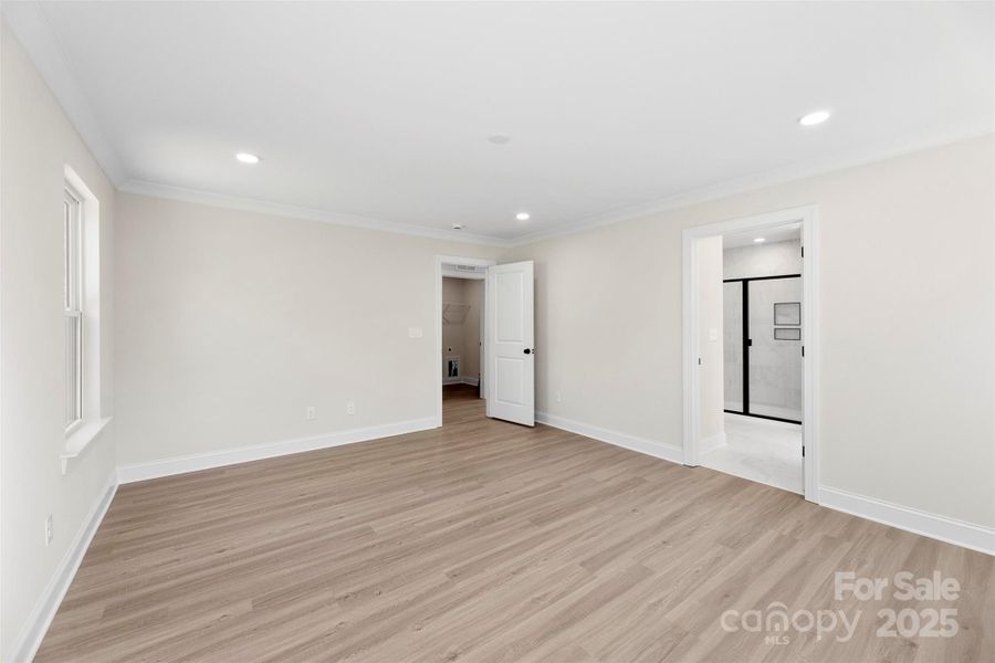 Spacious, unfurnished interior of a new home in , Huntersville (Image 32).