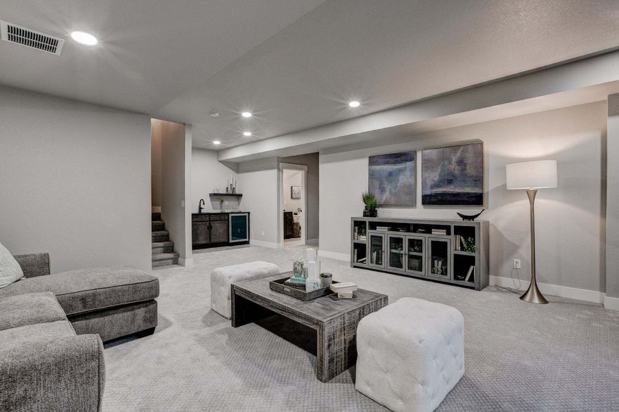 Optional Finished Basement - Not Actual Home - Finishes May Vary