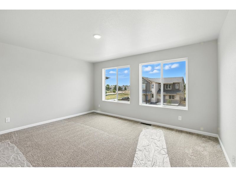 Spacious, unfurnished interior of a new home in Pintail Commons at Johnstown Village, Johnstown (Image 8). Spacious, unfurnished interior of a new home in Pintail Commons at Johnstown Village, Johnstown (Image 8).