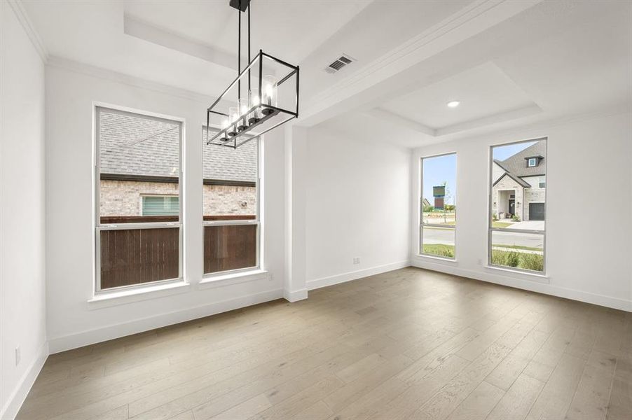 Spacious, unfurnished interior of a new home in La Frontera, Fort Worth (Image 19).