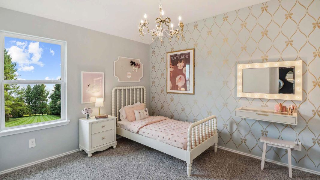 Furnished interior view inside a new home in Cypress Green, Hockley (Image 3).