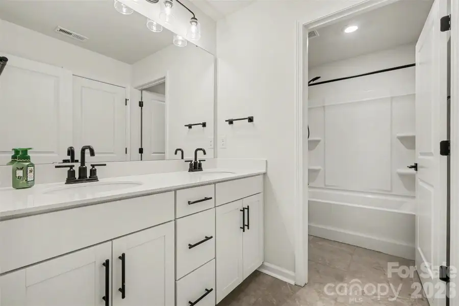 Furnished interior view inside a new home in Falls Cove, Troutman (Image 6).