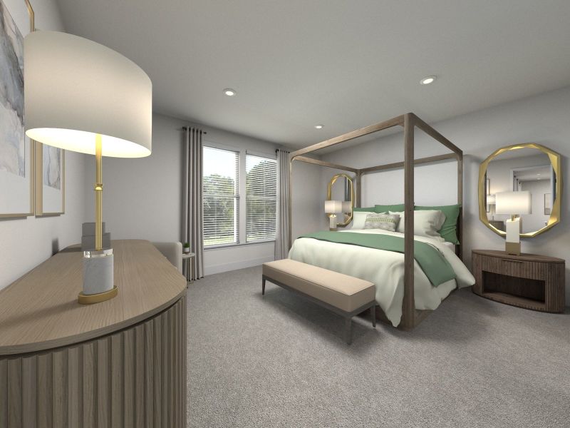 Furnished interior view inside a new home in Benders Cove - Reserve Series, Mount Juliet (Image 6).