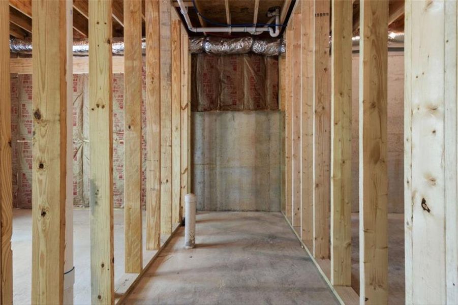 In-progress construction of a new home in , Ellijay, GA (Image 38).