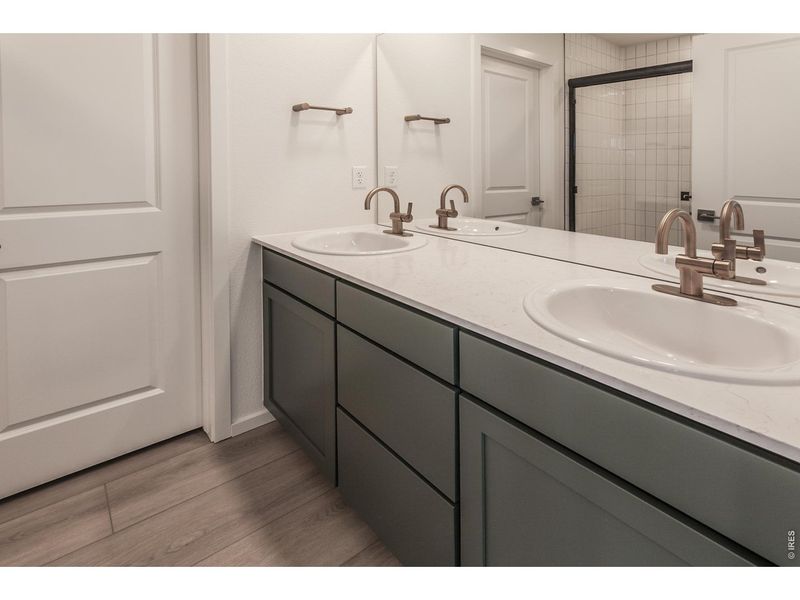 Close-up of interior finishes inside a home in , Timnath (Image 15).