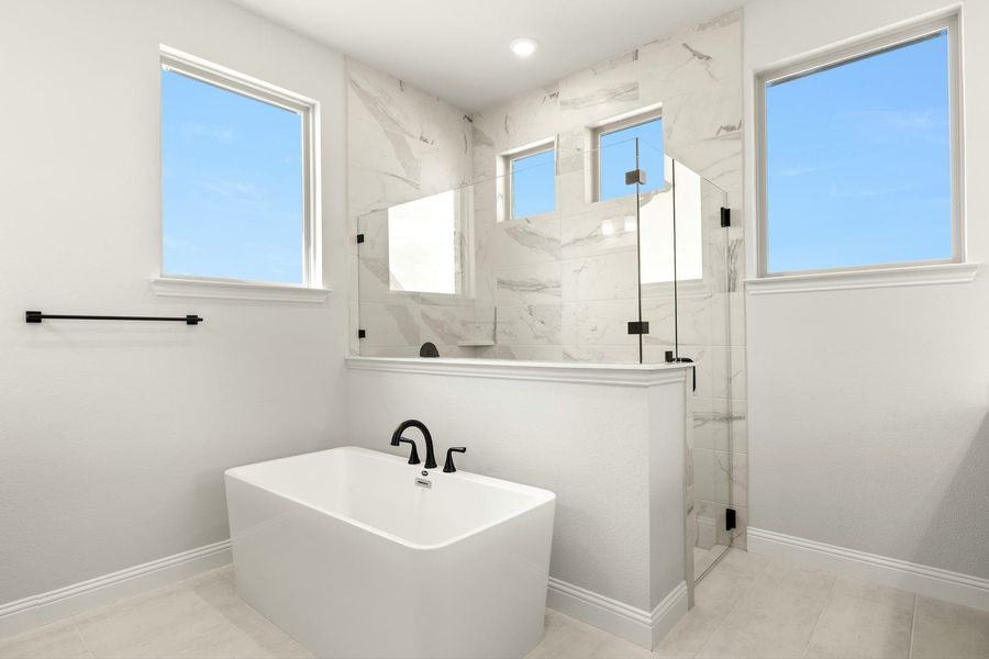 Furnished interior view inside a new home in Berkshire Estates, Mesquite (Image 11).
