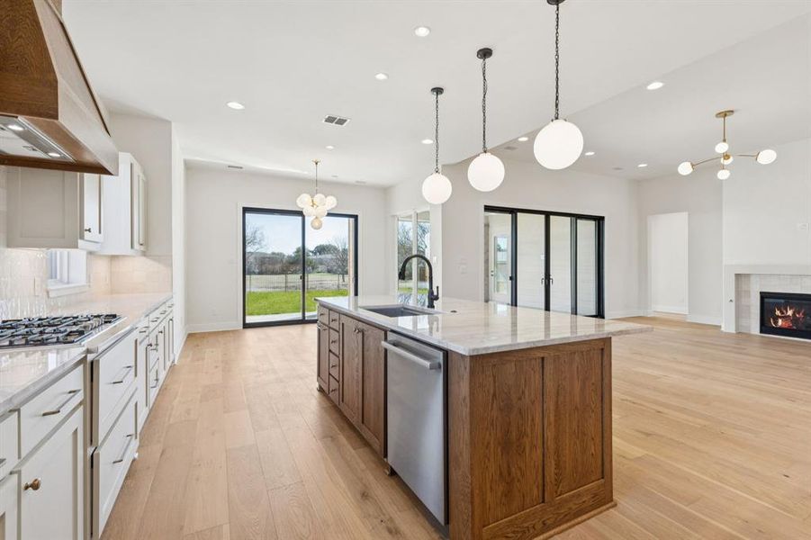Furnished interior view inside a new home in , Roanoke (Image 14).