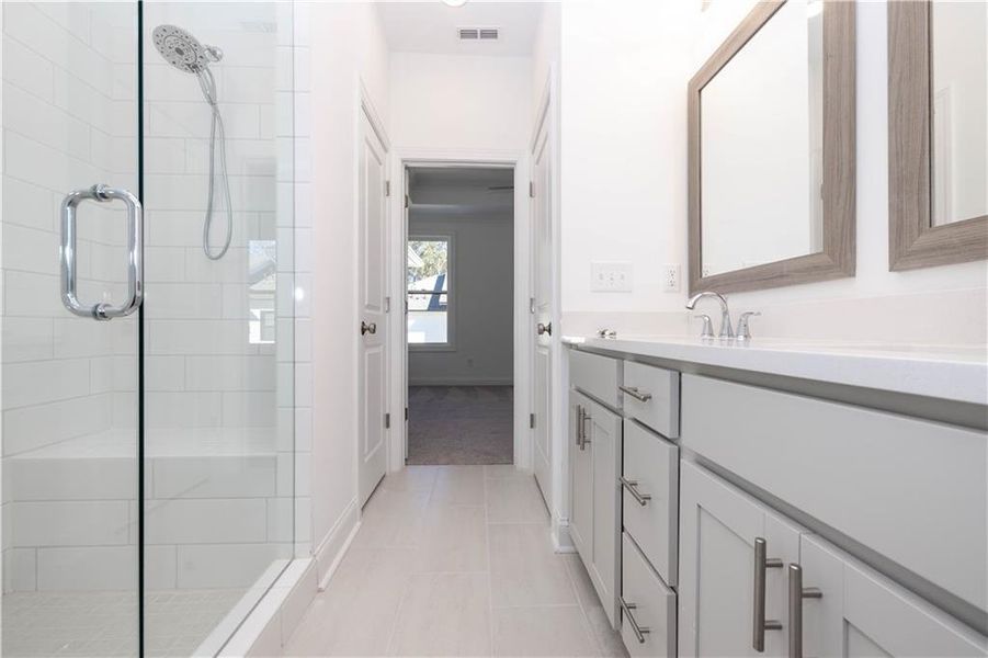 Furnished interior view inside a new home in Ecco Park, Alpharetta (Image 7).