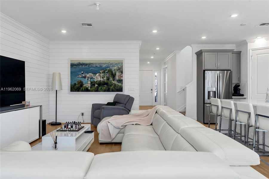 Furnished interior view inside a new home in , Loxahatchee (Image 40).