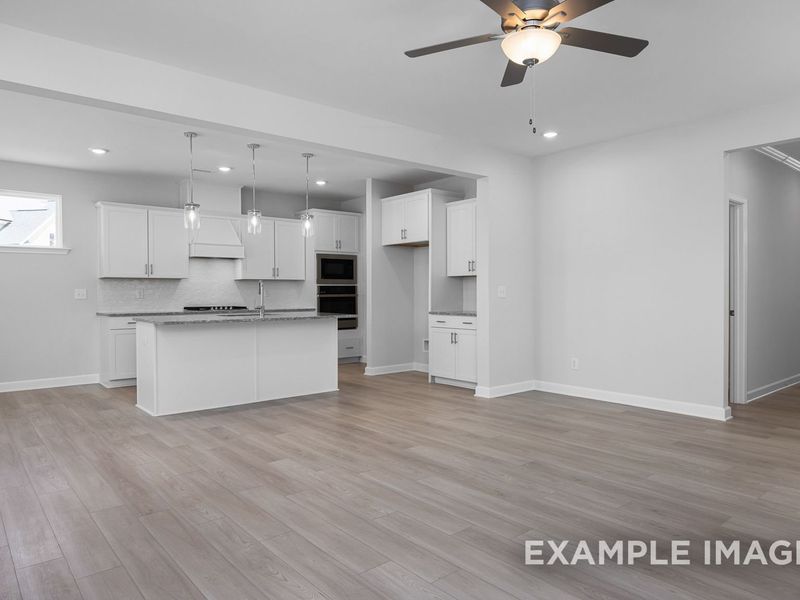 Representative unfurnished interior of a home built from the The Gavin A by Davidson Homes LLC in Gregory Village, Lillington (Image 23).