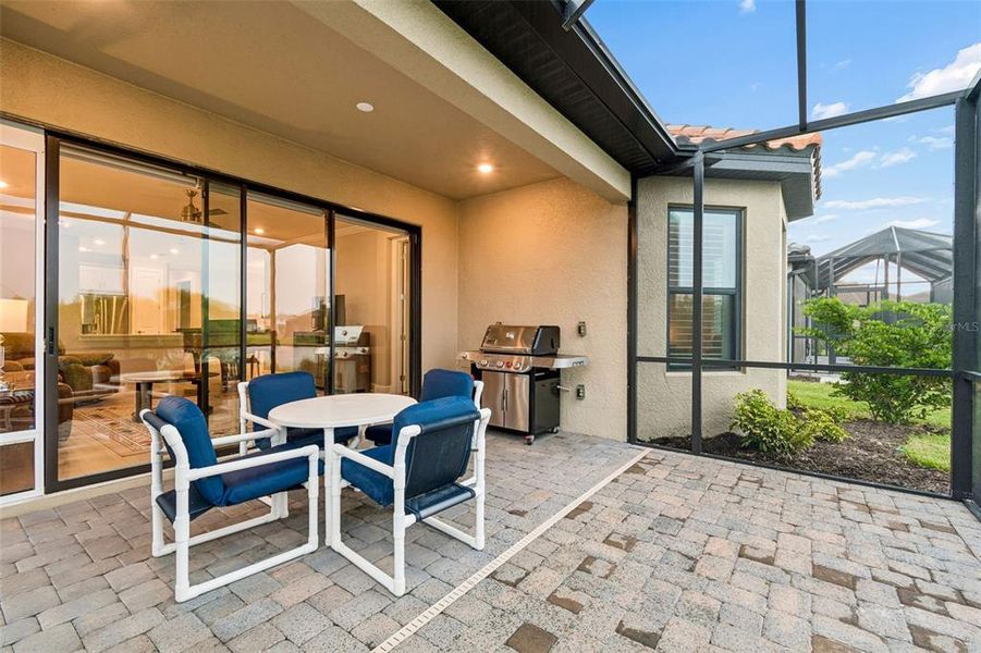 Exterior details and patio area of a home in , Wesley Chapel (Image 31). Exterior details and patio area of a home in , Wesley Chapel (Image 31).