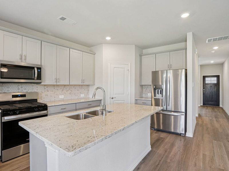 Furnished interior view inside a new home in Westmoor, Sherman (Image 5).