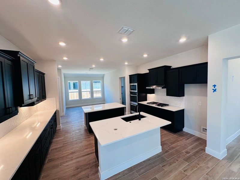 Furnished interior view inside a new home in Village at Three Oaks, Seguin (Image 4).