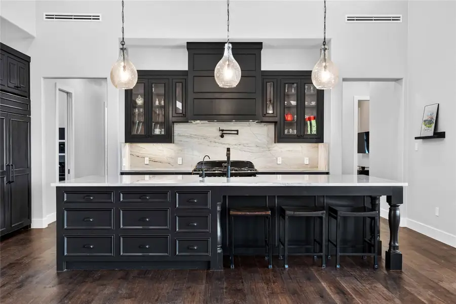 Furnished interior view inside a new home in , Marble Falls (Image 4).