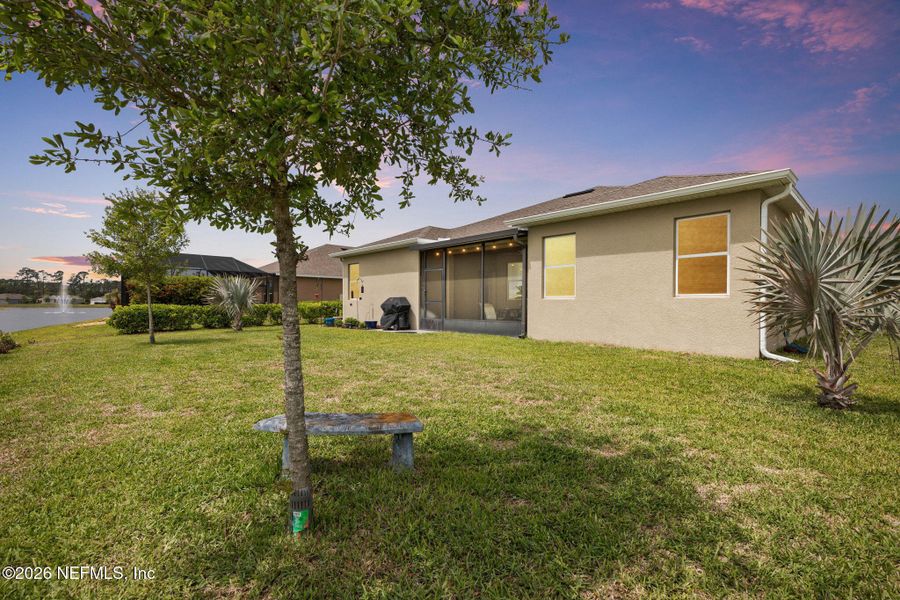 Exterior details and patio area of a home in , Ormond Beach (Image 27). Exterior details and patio area of a home in , Ormond Beach (Image 27).