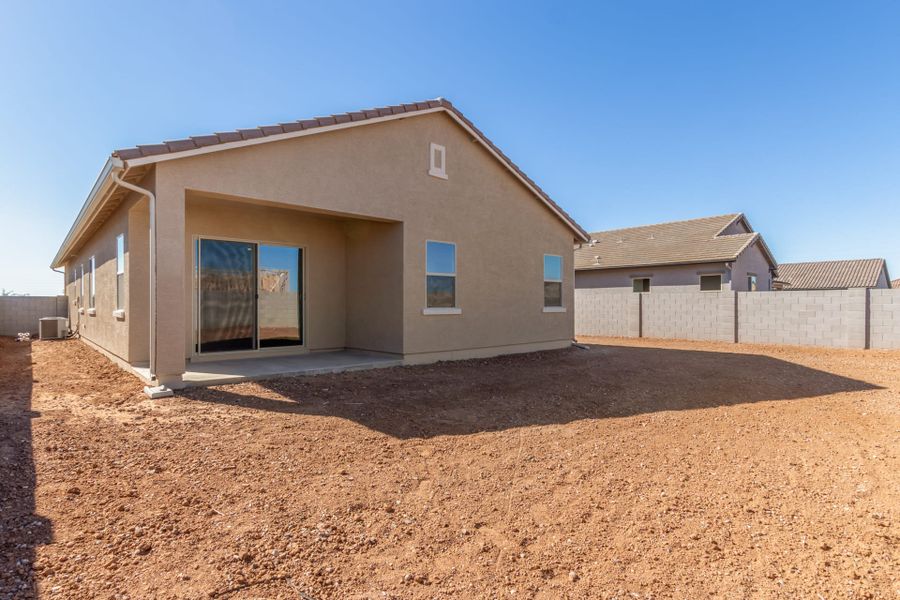 Lot 38 | Large Backyard | Madera 5G | Wildera – Peak Series | New Homes in San Tan Valley, AZ | Landsea Homes