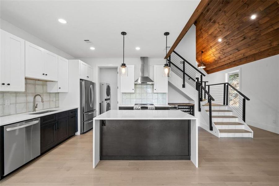 Furnished interior view inside a new home in , Ellijay (Image 45).