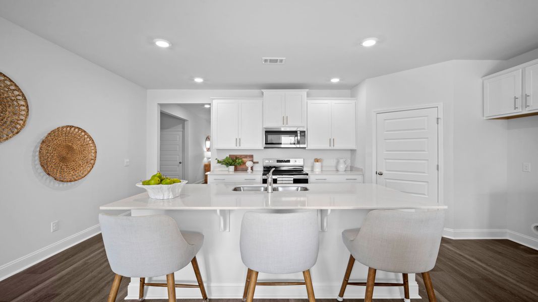 Furnished interior view inside a new home in The Pines at New Hampstead, Savannah (Image 9).