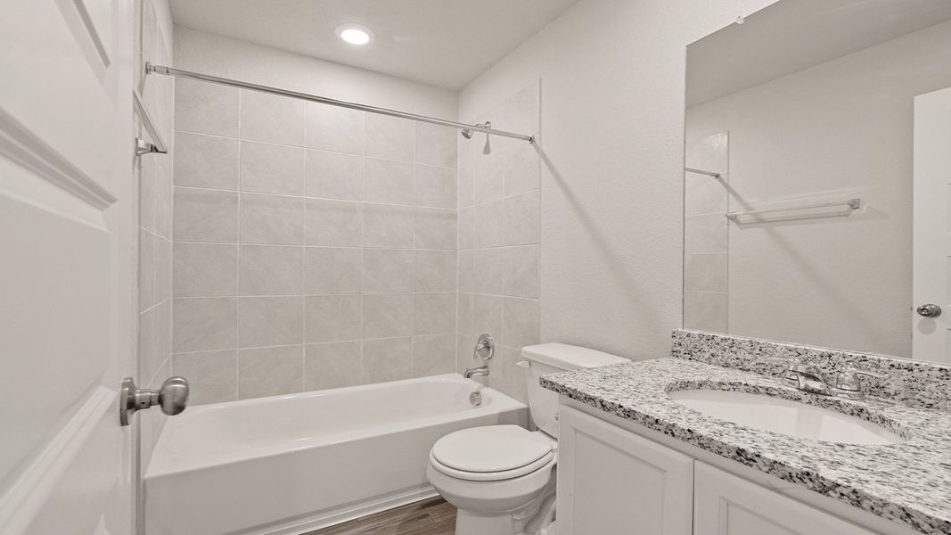 Furnished interior view inside a new home in Swenson Heights, Seguin (Image 5). Furnished interior view inside a new home in Swenson Heights, Seguin (Image 5).