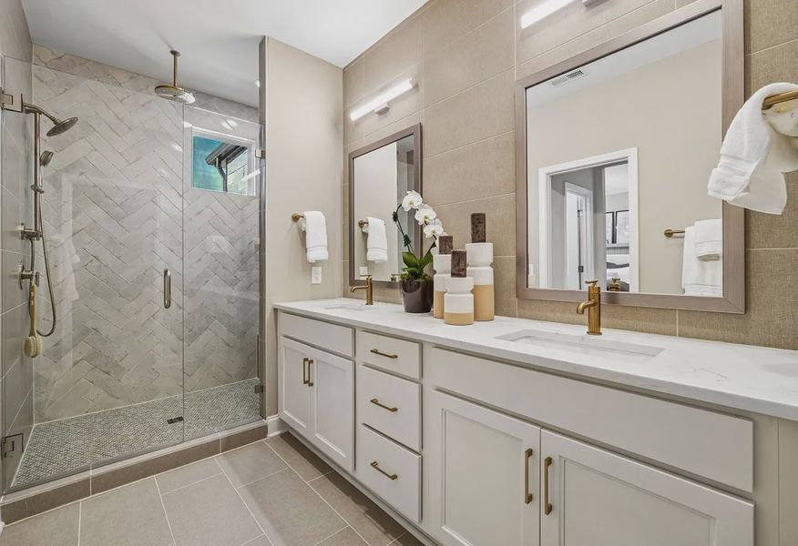 Spencer Model Home Primary Bathroom - 10 of 15 Spencer Model Home Primary Bathroom - 10 of 15