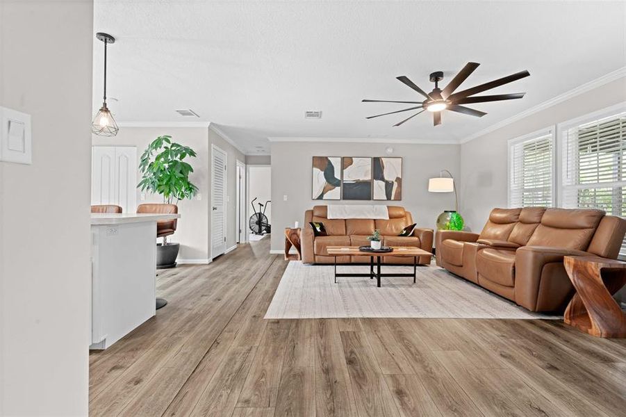 Furnished interior view inside a new home in , Brooksville (Image 45).