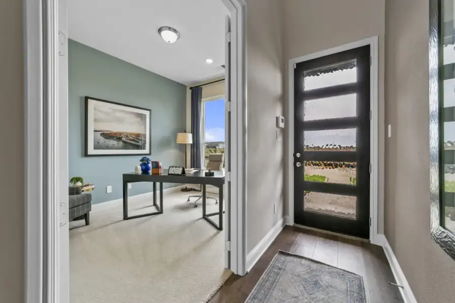 Representative furnished interior of a home built from the Melrose by Landon Homes in Lexington Frisco, Frisco (Image 11).