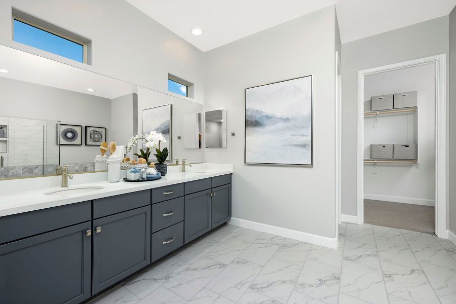 Representative furnished interior of a home built from the Violet by Mattamy Homes in White Tank Vistas, Waddell (Image 10).