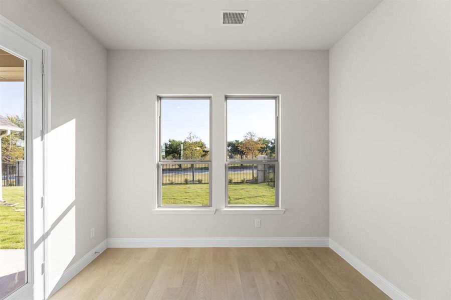 Representative unfurnished interior of a home built from the Arlington by Pacesetter Homes in Timberbrook, Justin (Image 18). Representative unfurnished interior of a home built from the Arlington by Pacesetter Homes in Timberbrook, Justin (Image 18).