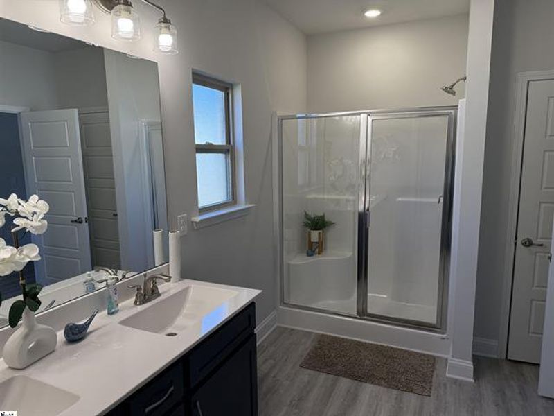Furnished interior view inside a new home in Bracken Woods, Piedmont (Image 15).