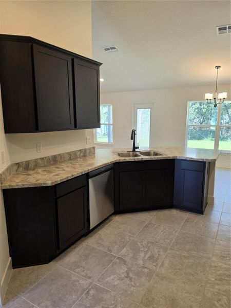 Furnished interior view inside a new home in Royal Highlands, Weeki Wachee (Image 6).