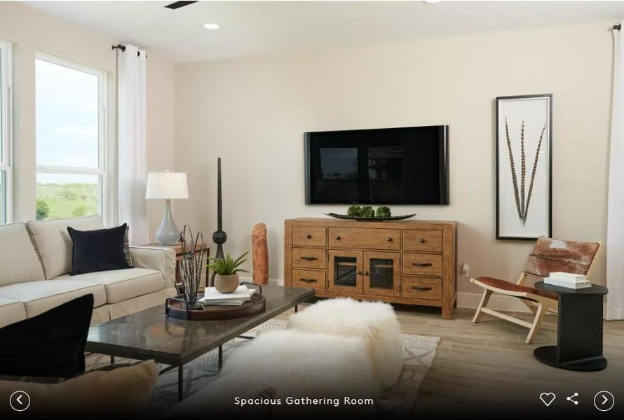 Interior photos- Photo of Pulte model home with same floor plan, not of actual home listed.