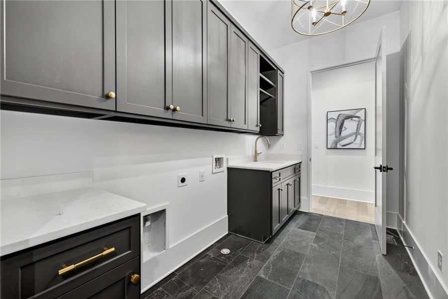 Furnished interior view inside a new home in , Milton (Image 8).