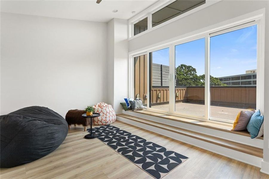 Furnished interior view inside a new home in , Atlanta (Image 31).