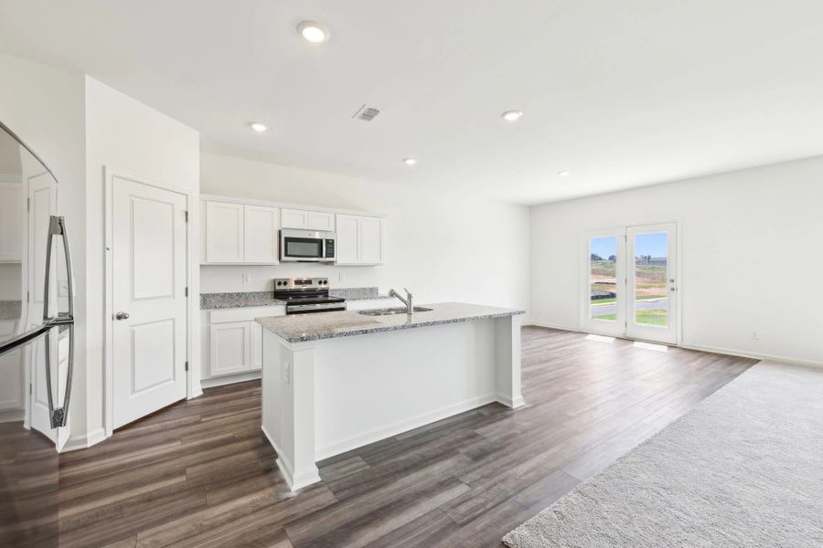 Representative furnished interior of a home built from the Galileo by Starlight Homes in The Summit at Carters Station, Columbia (Image 9).