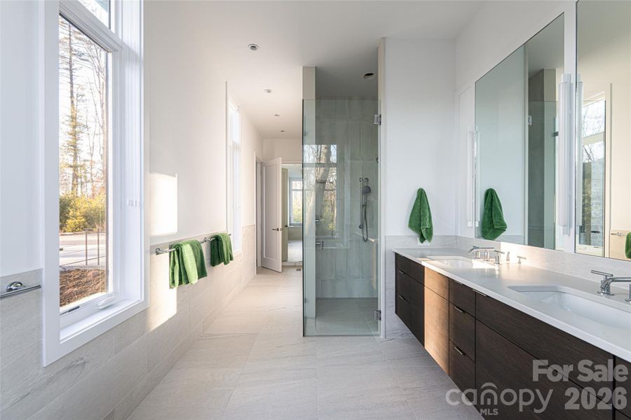 Furnished interior view inside a new home in , Asheville (Image 14).