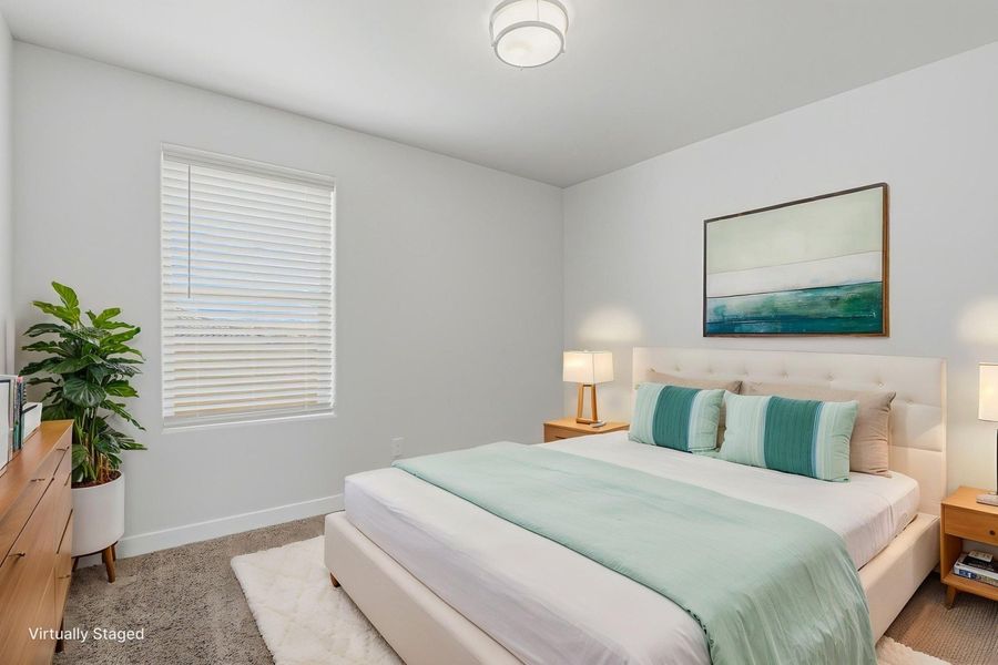 Furnished interior view inside a new home in Emerald Estates, El Paso (Image 16).