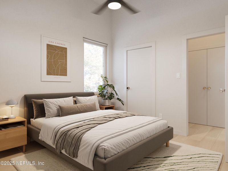 Furnished interior view inside a new home in , St. Augustine (Image 9).