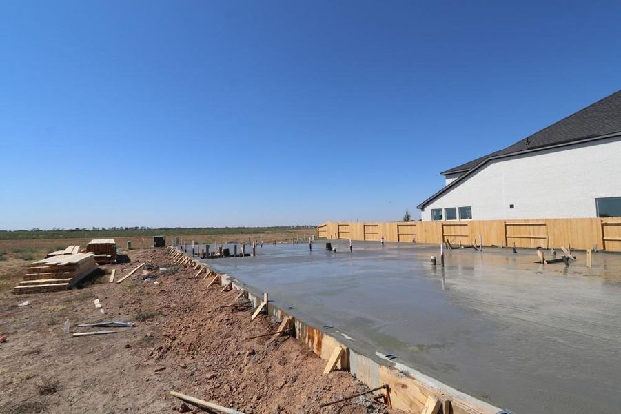 Every foundation at DWH is engineered and it’s inspected three times! We do not do “batch” testing.  Rest easy knowing your foundation comes with a 10 year warranty.