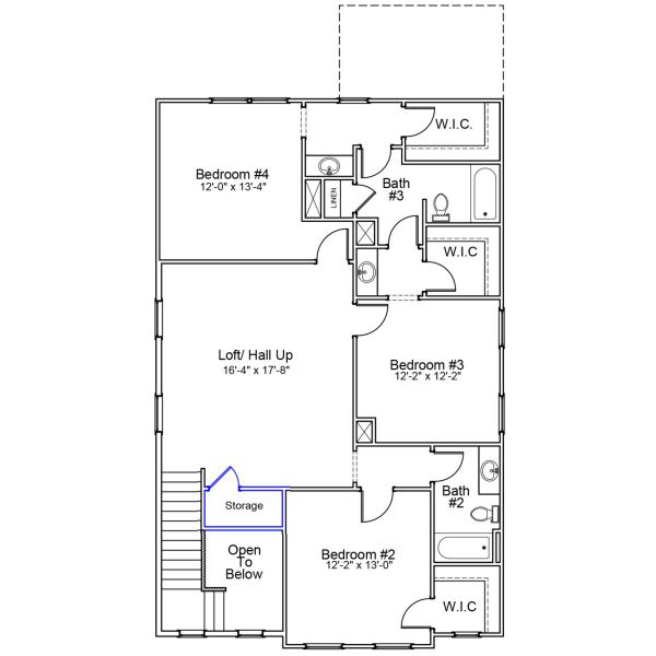 2D floor plan layout of this home in Pineland Preserve, Summerville, SC (Image 3). 2D floor plan layout of this home in Pineland Preserve, Summerville, SC (Image 3).