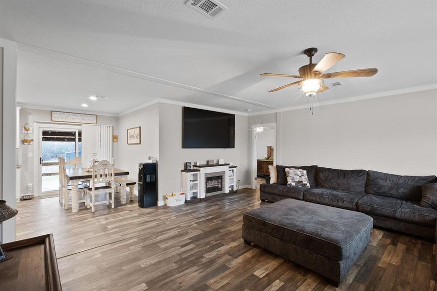 Furnished interior view inside a new home in , Decatur (Image 12).