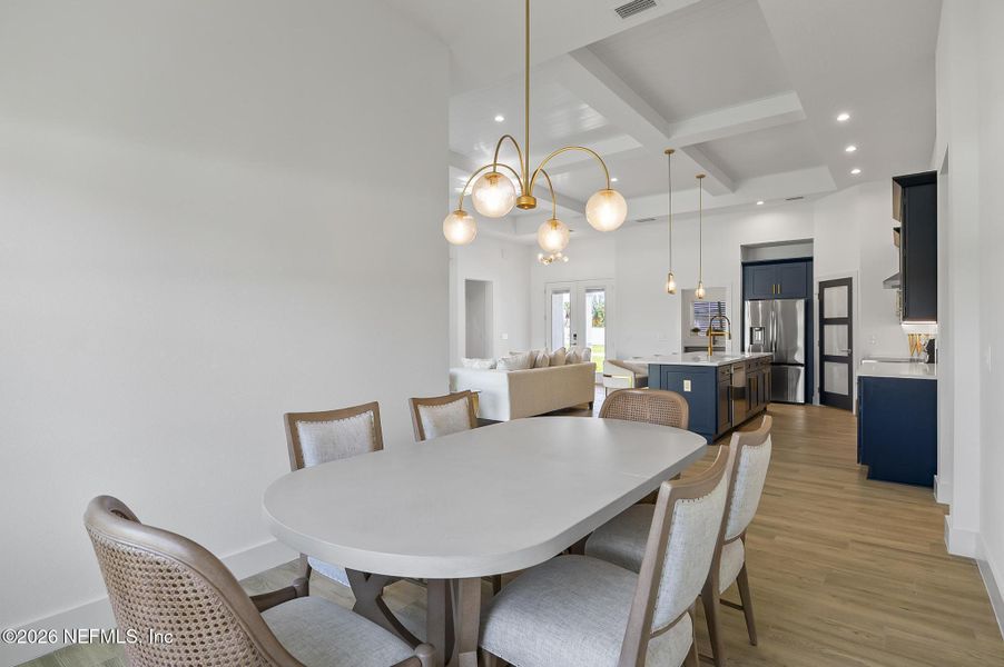 Furnished interior view inside a new home in , Palm Coast (Image 14).