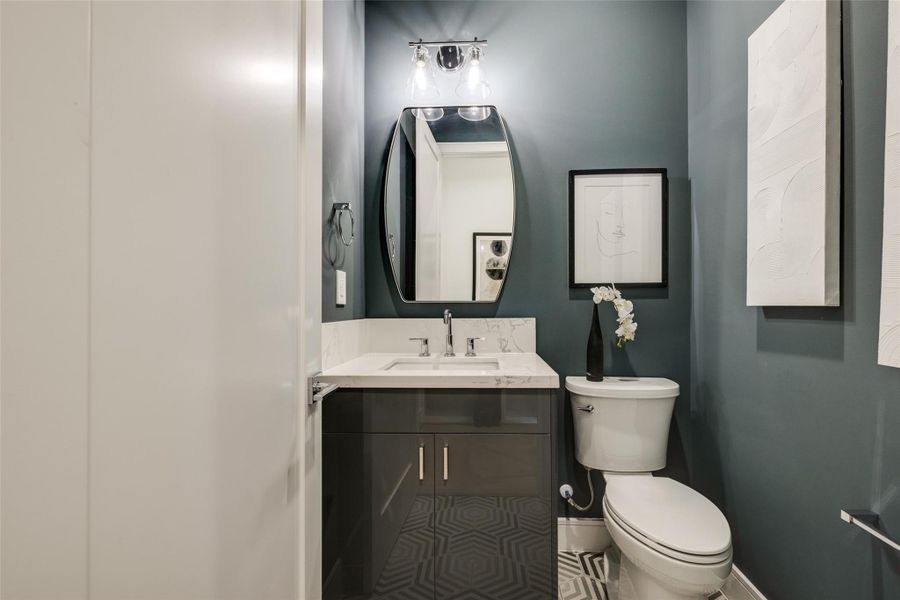 Furnished interior view inside a new home in , Houston (Image 12).