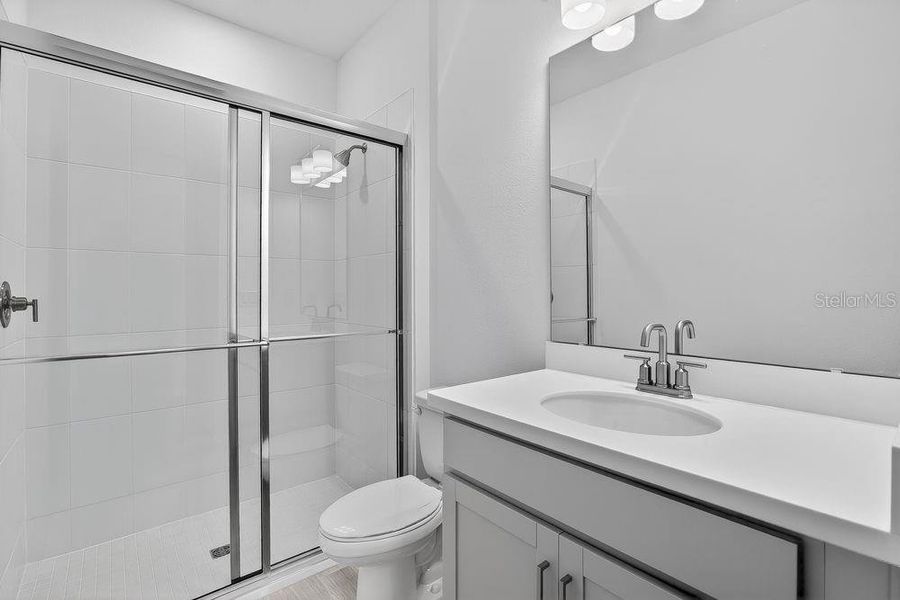 Furnished interior view inside a new home in Ardisia Park, New Smyrna Beach (Image 15).