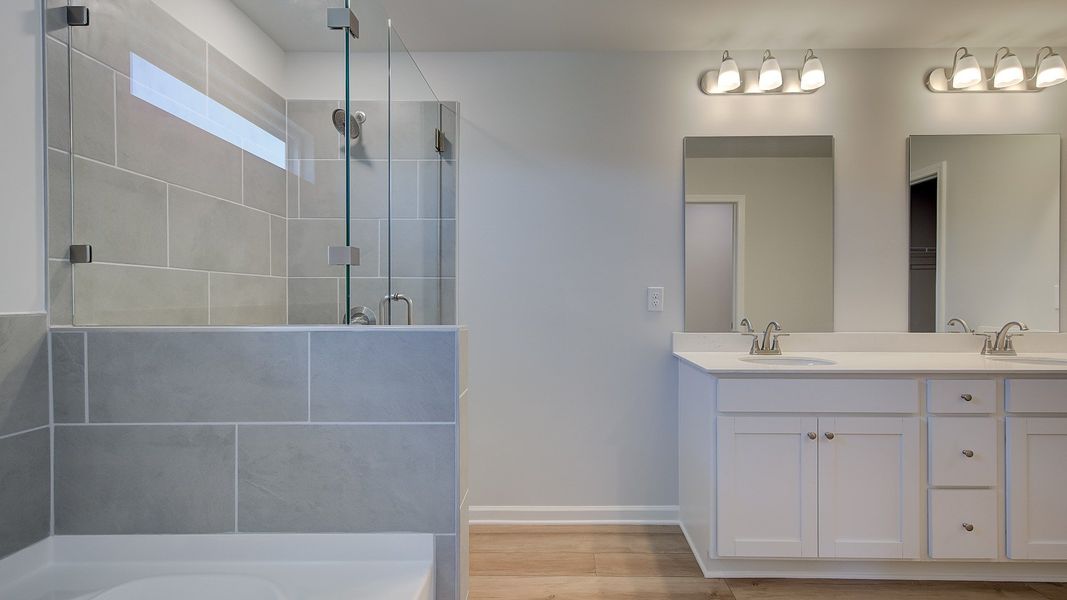 Furnished interior view inside a new home in Langley Overlook, Loganville (Image 6).